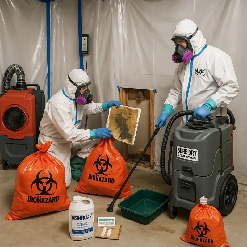 Contaminated Water Handling Protocols process in Hico, TX