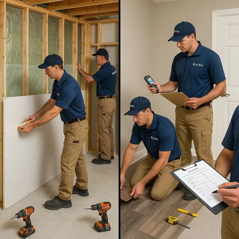 Repairs and Reconstruction process in Hico, TX